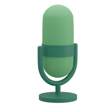 Microphone  3D Illustration