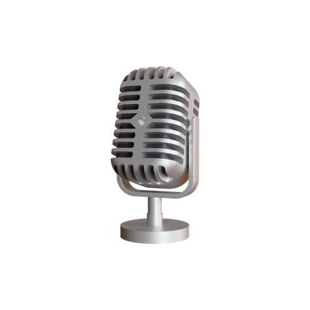 Microphone  3D Illustration