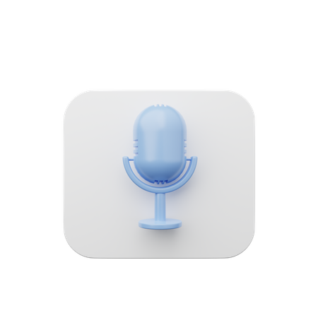 Microphone  3D Illustration