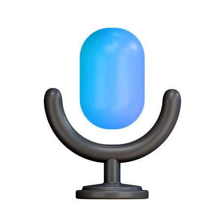 Microphone  3D Illustration