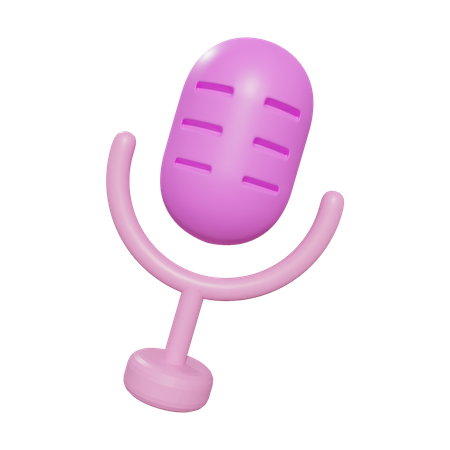 Microphone  3D Illustration