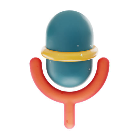 Microphone  3D Illustration