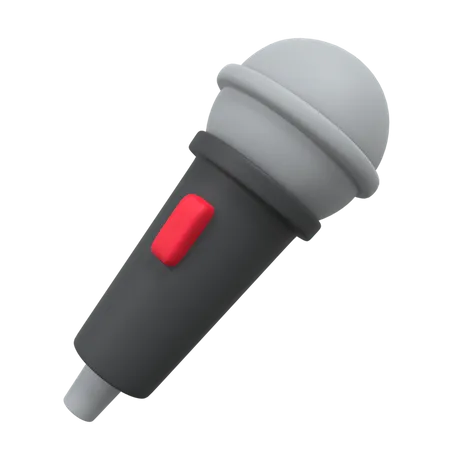 Microphone  3D Illustration