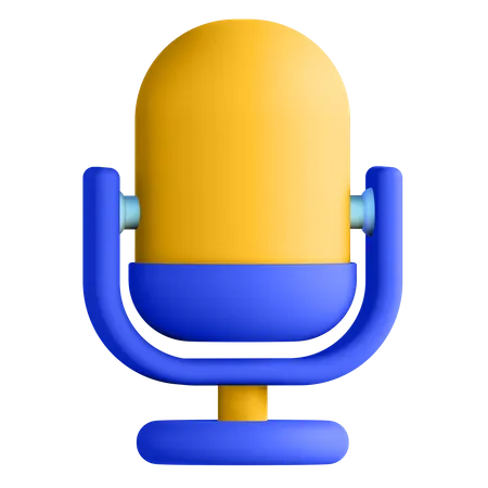 Microphone  3D Illustration