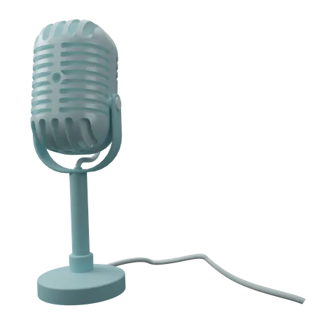 Microphone  3D Illustration