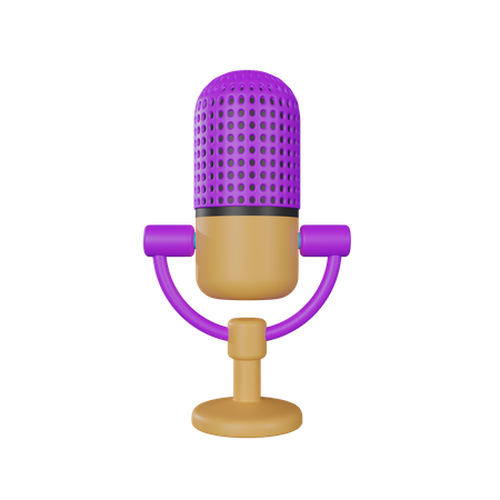 203 3D Microphone Communication Illustrations - Free in PNG, BLEND ...