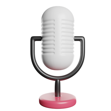 Microphone 7  3D Icon