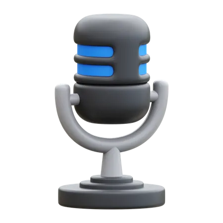 Microphone 3 D Illustration 3D Icon