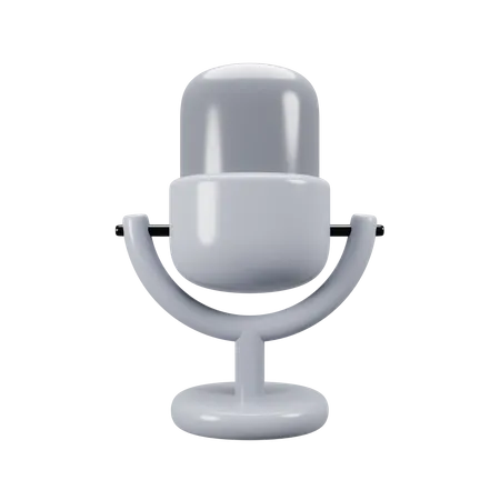 Microphone  3D Icon