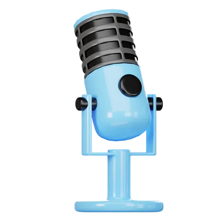 Gaming Microphone 3D Icon