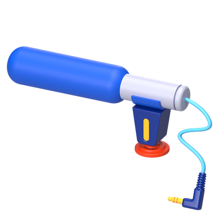 Microphone Boom  3D Icon