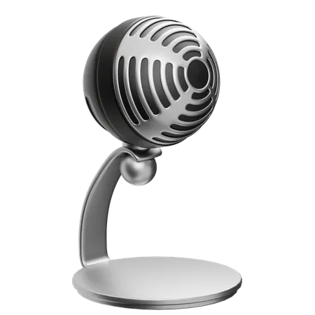 Microphone à condensateur  3D Icon