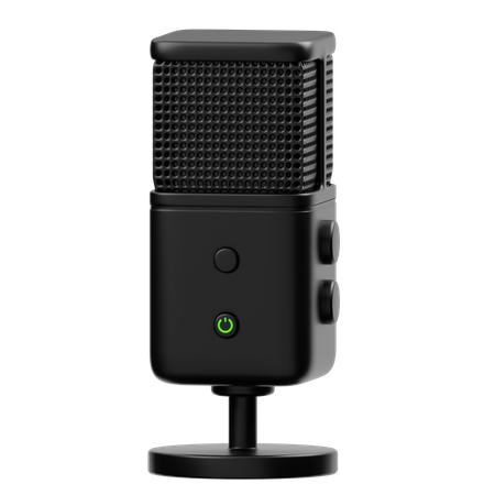 Microphone de diffusion sans fil  3D Icon