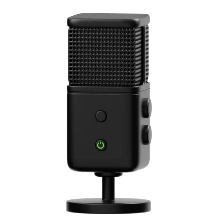 Microphone de diffusion sans fil  3D Icon