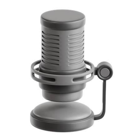 Microphone de jeu  3D Icon