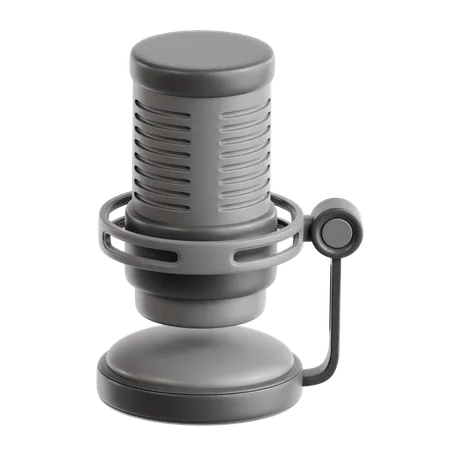 Microphone de jeu  3D Icon