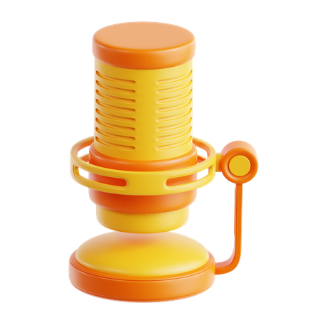 Microphone de jeu  3D Icon