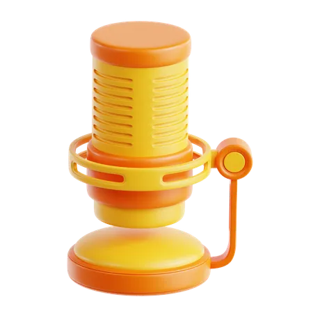 Microphone de jeu  3D Icon