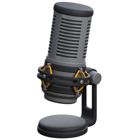 Microphone de jeu  3D Icon