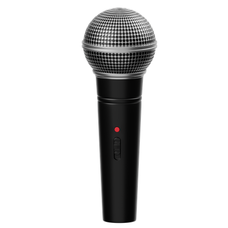 Microphone dynamique  3D Icon