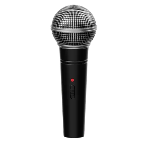 Microphone dynamique  3D Icon