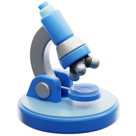 Microscop  3D Icon
