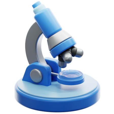 Microscop  3D Icon