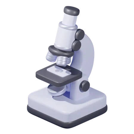 Microscope 3 D Icon 3D Icon