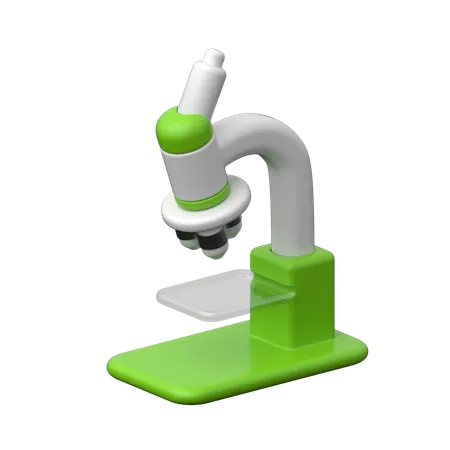 顕微鏡  3D Icon