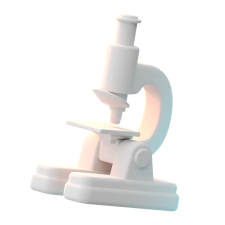 Microscope  3D Icon