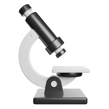 Microscope  3D Icon