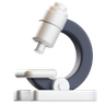 microscope 3d logos