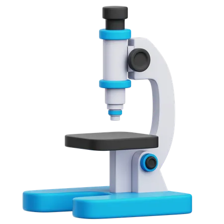 Microscope  3D Icon