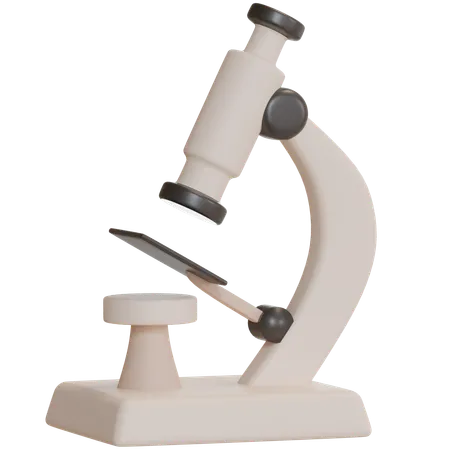 Microscope  3D Icon