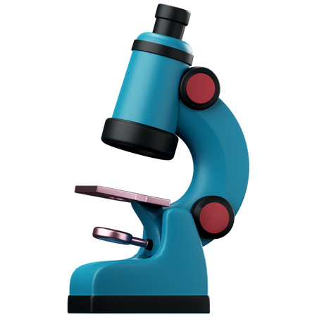 Microscope  3D Icon