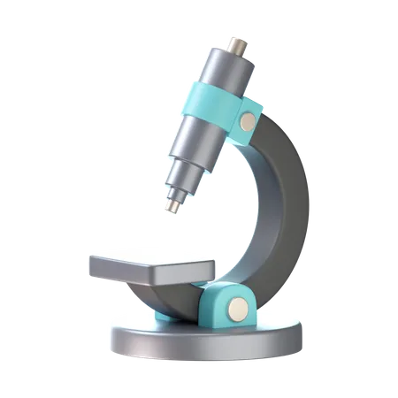 Microscope  3D Icon