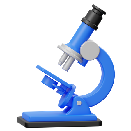 Microscope  3D Icon