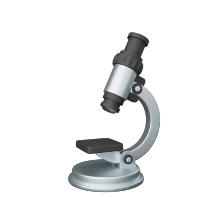 Microscope  3D Icon