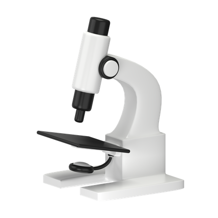 Microscope  3D Icon