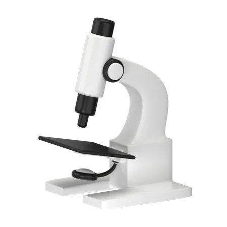 Microscope  3D Icon