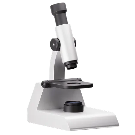 Microscope  3D Icon