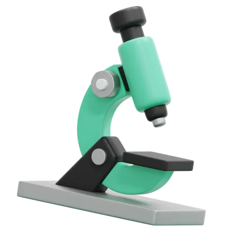 Microscope  3D Icon