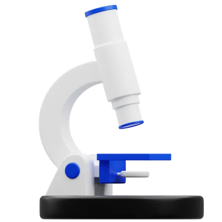 Microscope  3D Icon