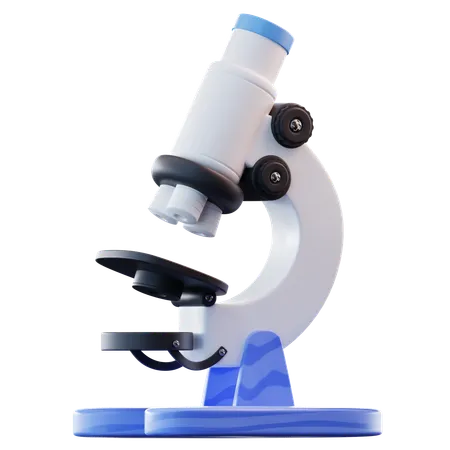 Microscope  3D Icon