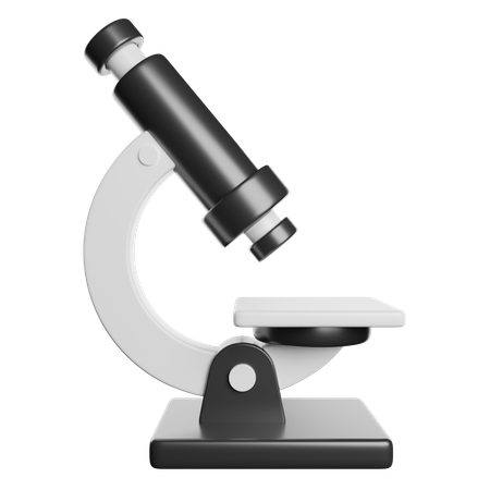 Microscope  3D Icon