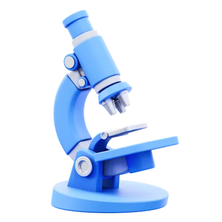 Microscope  3D Icon