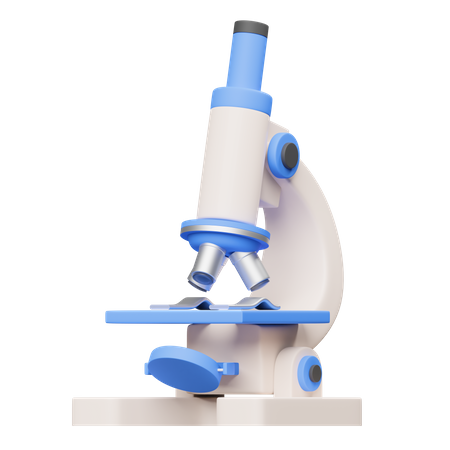 Microscope  3D Icon