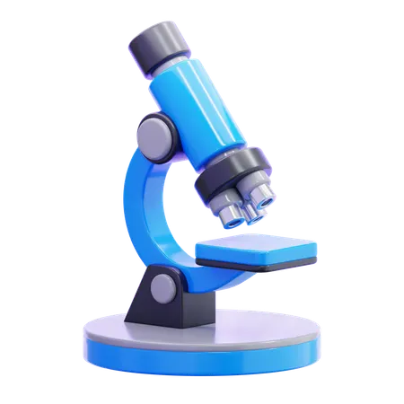 Microscope  3D Icon