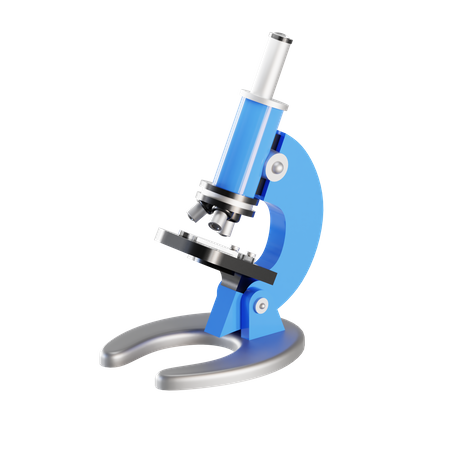 Microscope  3D Icon