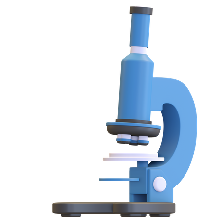 Microscope  3D Icon